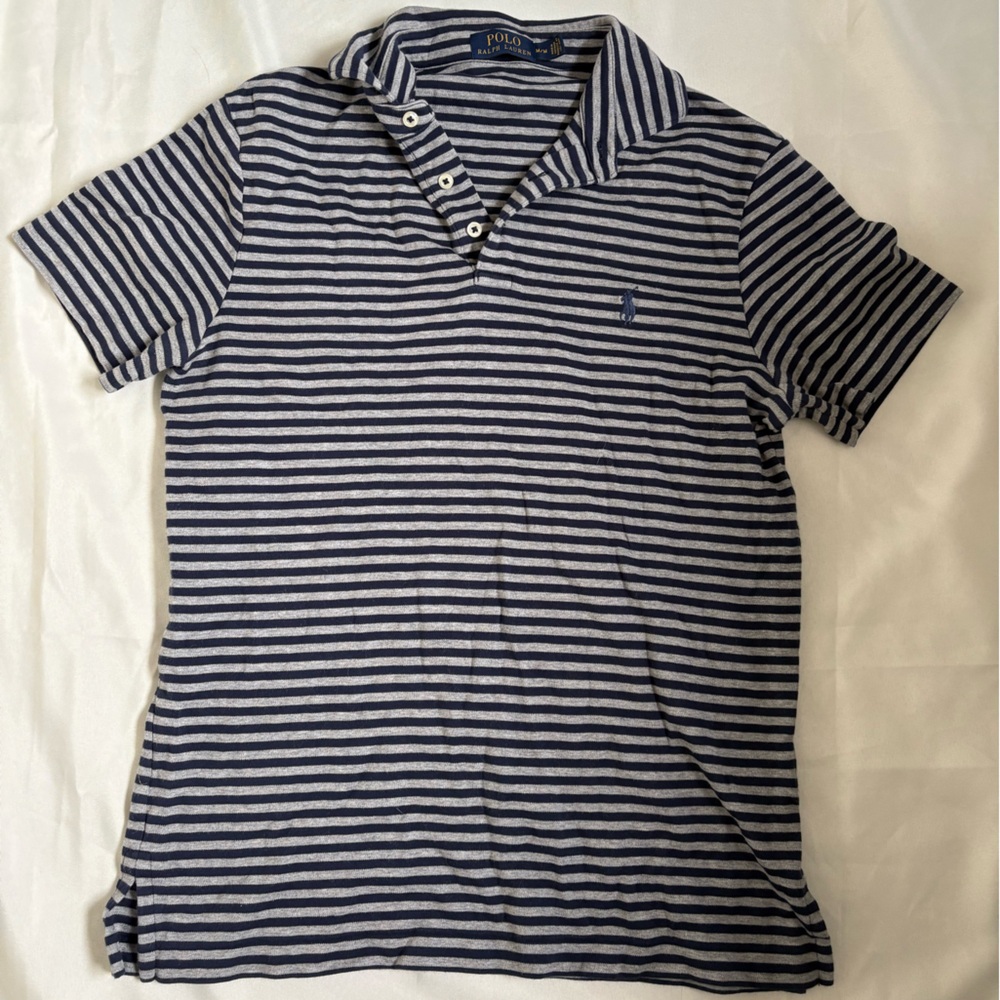Polo striped button up